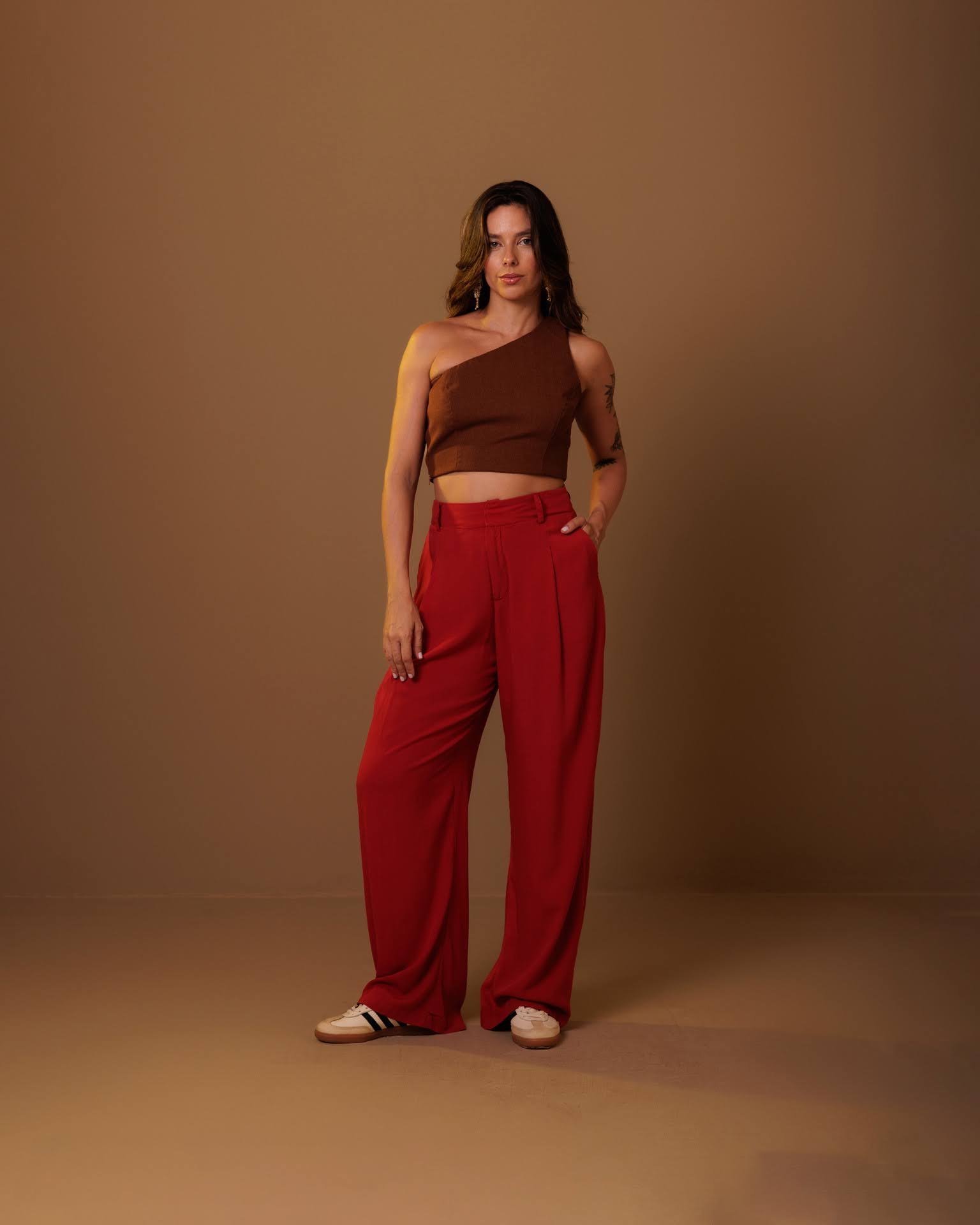 Pantalona Cris Cereja