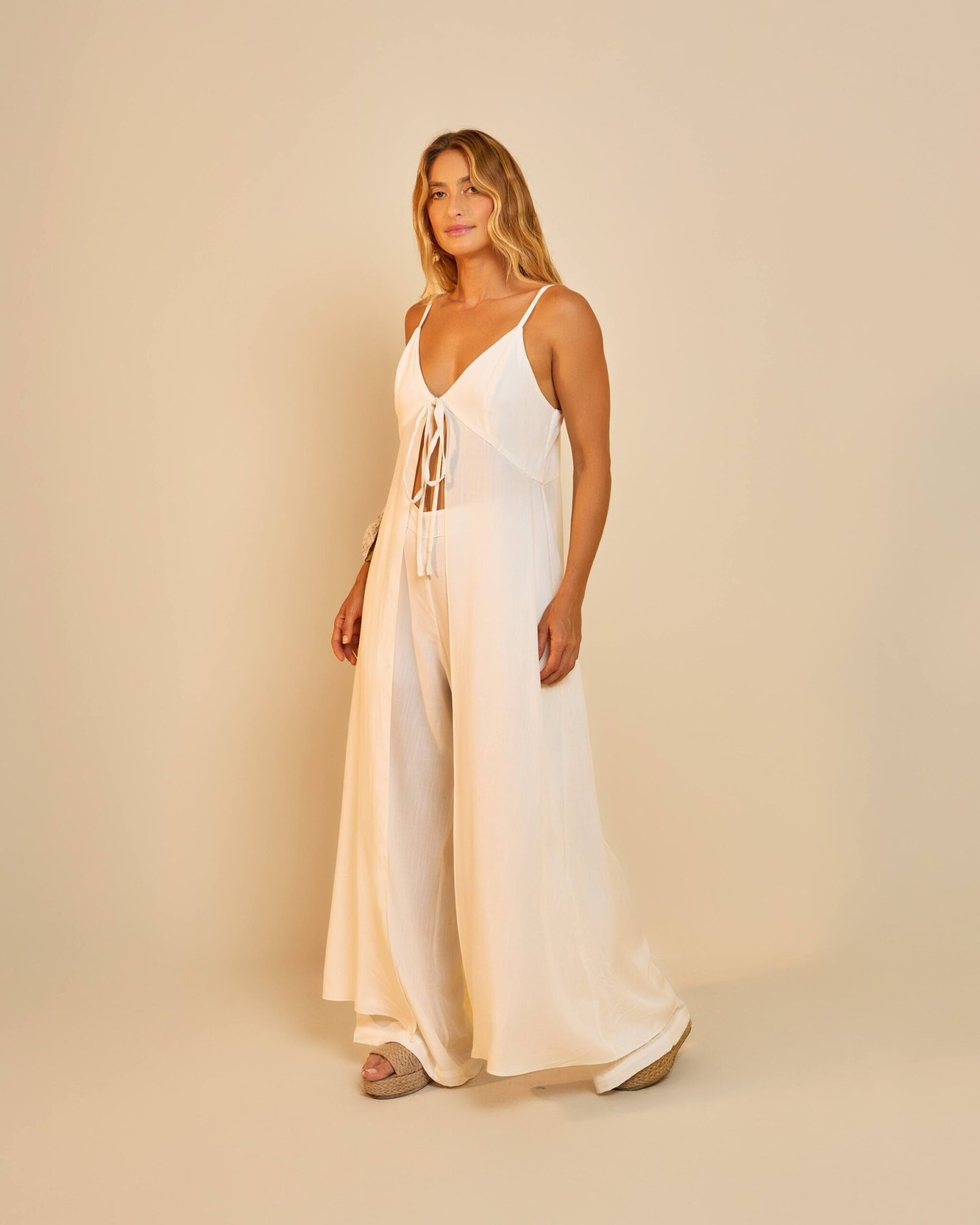 Pantalona Jade Off White