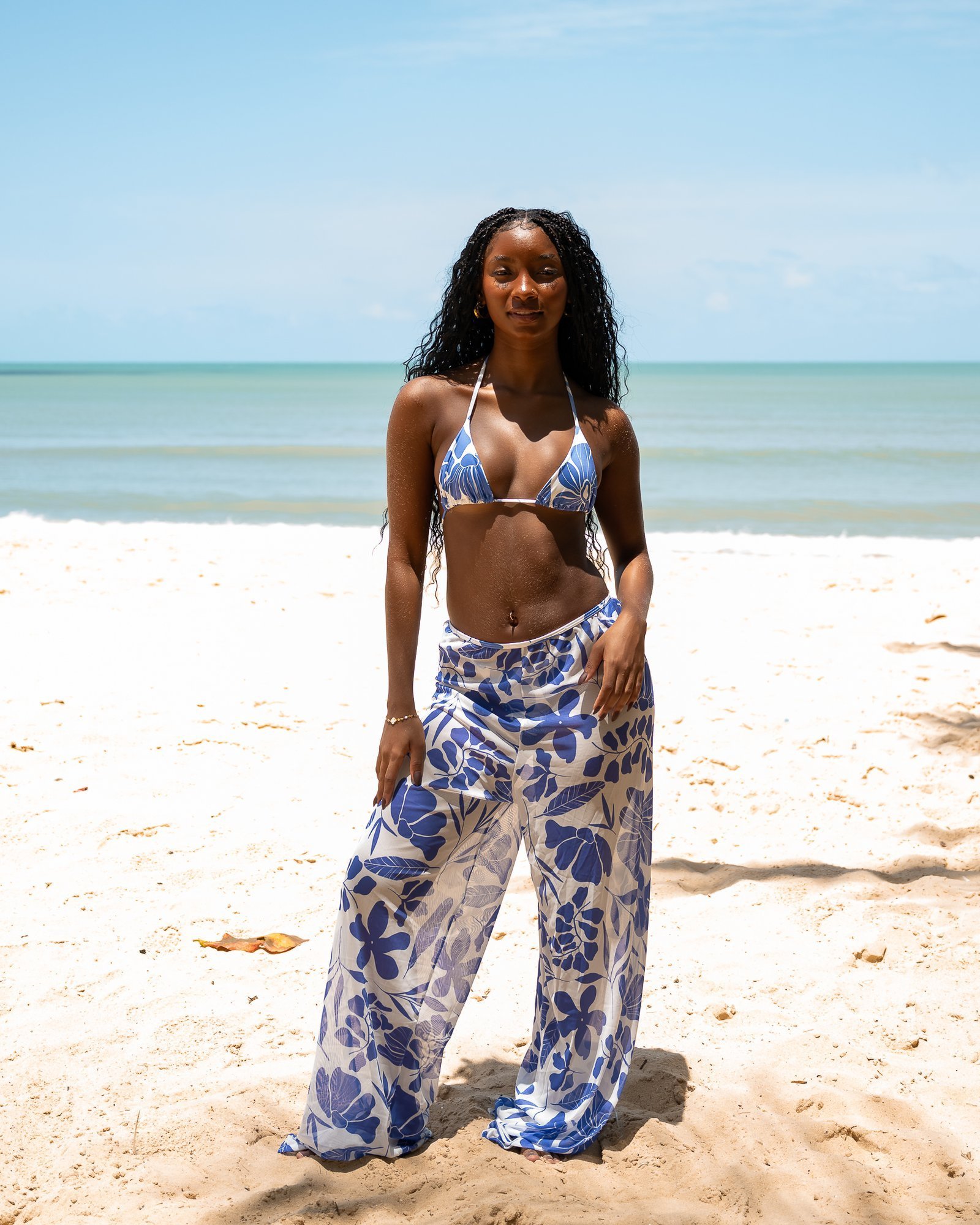 Calça Pantalona Tule Mirage