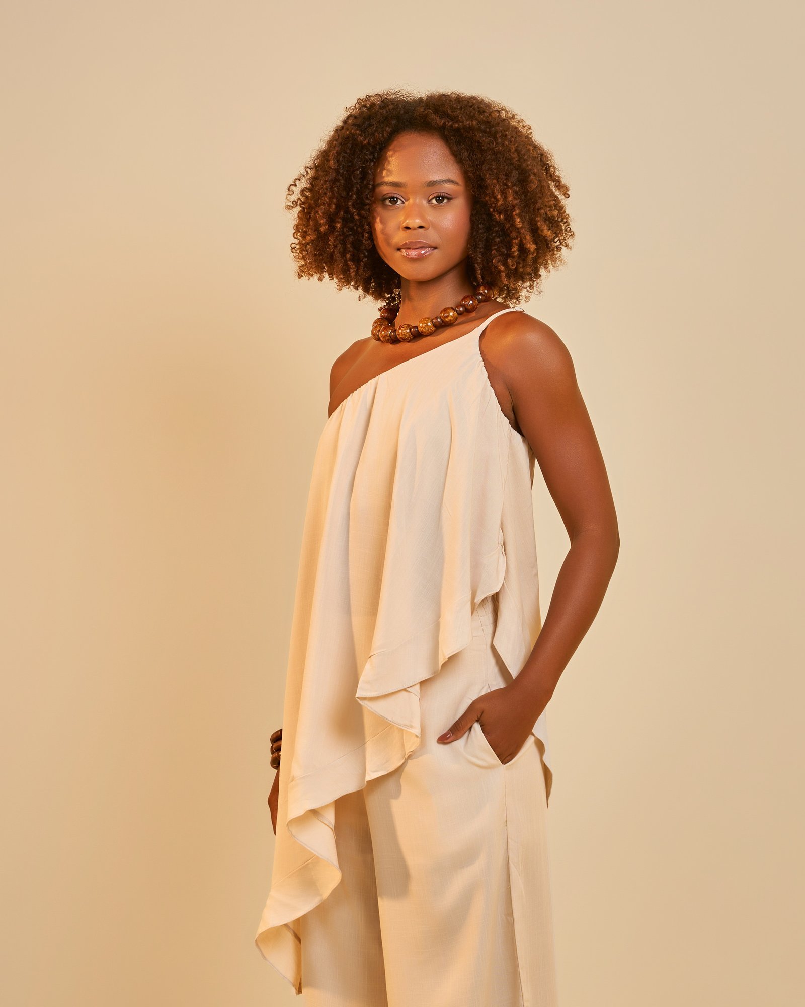 Blusa Marina Areia