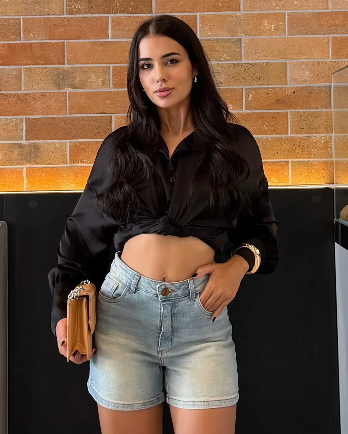 Shorts Jeans Mom Sujinha Clara