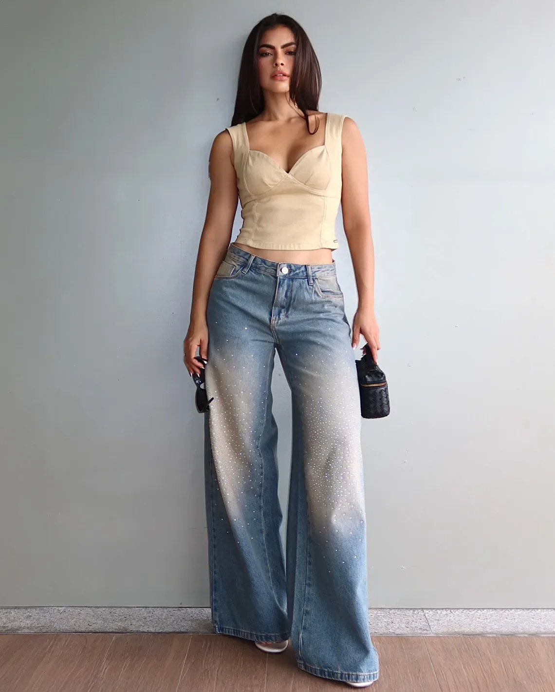 Calça Jeans Widi Relaxed Sujinho