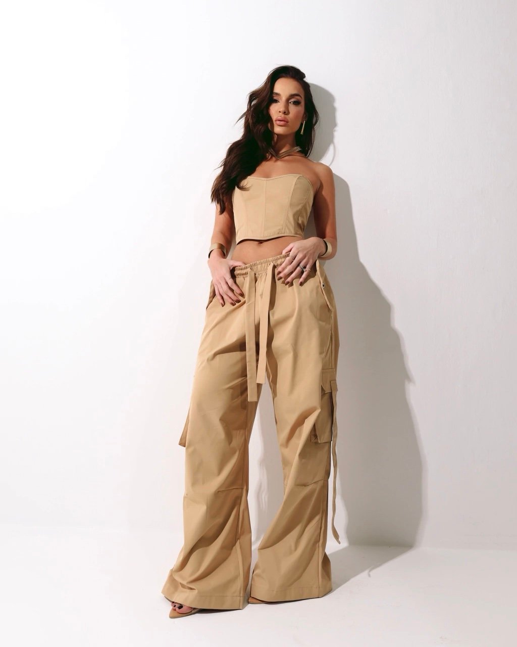 Conjunto Atena Bege